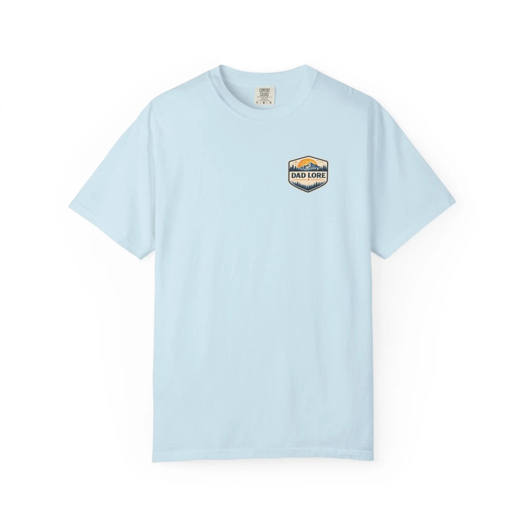 Retro Mountaineering Graphic Tee - Dad Lore Patch Printify