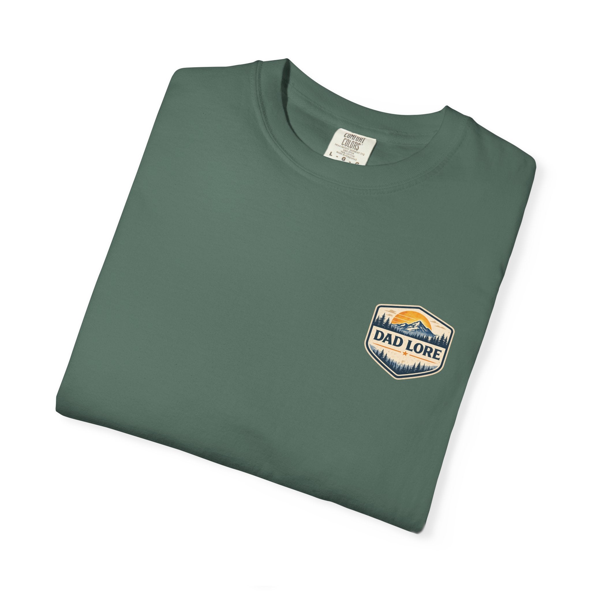 Retro Snowmobile Graphic Tee - Dad Lore Patch Printify