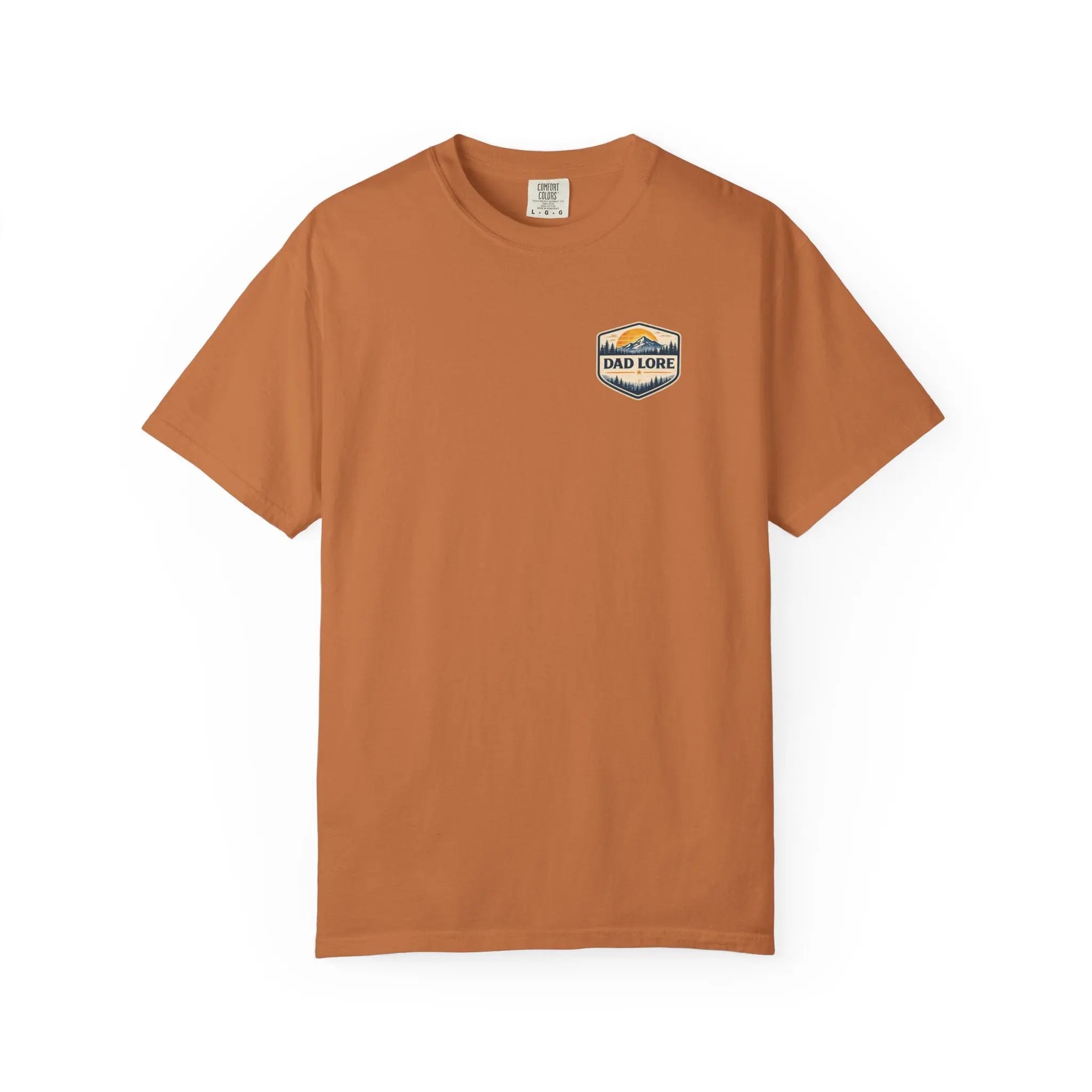 Retro Mountaineering Graphic Tee - Dad Lore Patch Printify