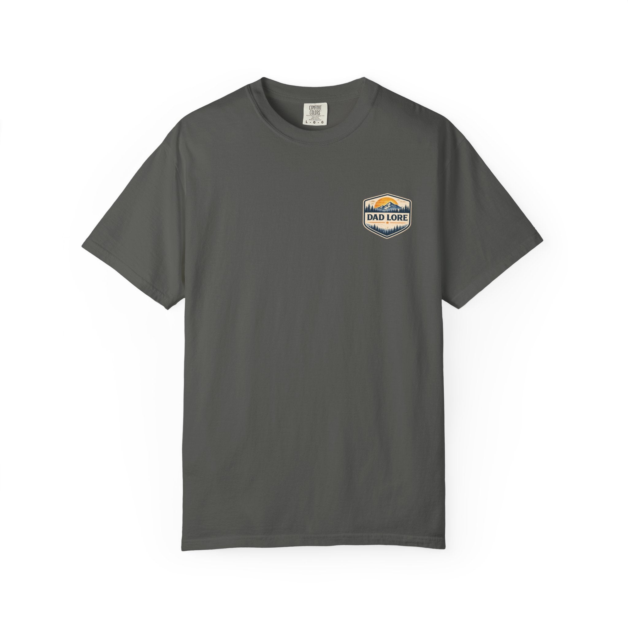 Retro Snowmobile Graphic Tee - Dad Lore Patch Printify