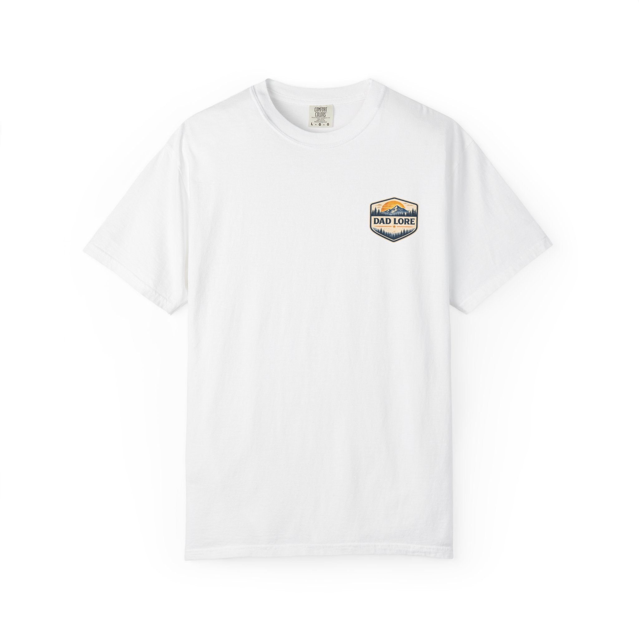 Retro Snowmobile Graphic Tee - Dad Lore Patch Printify