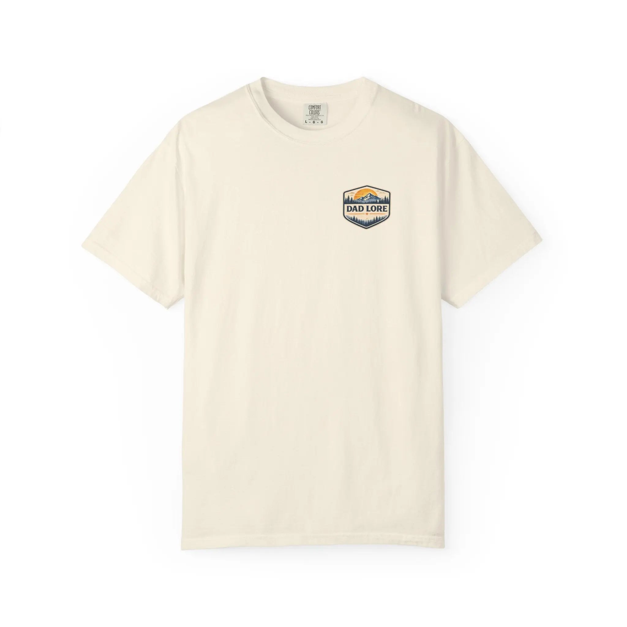 Retro Mountaineering Graphic Tee - Dad Lore Patch Printify