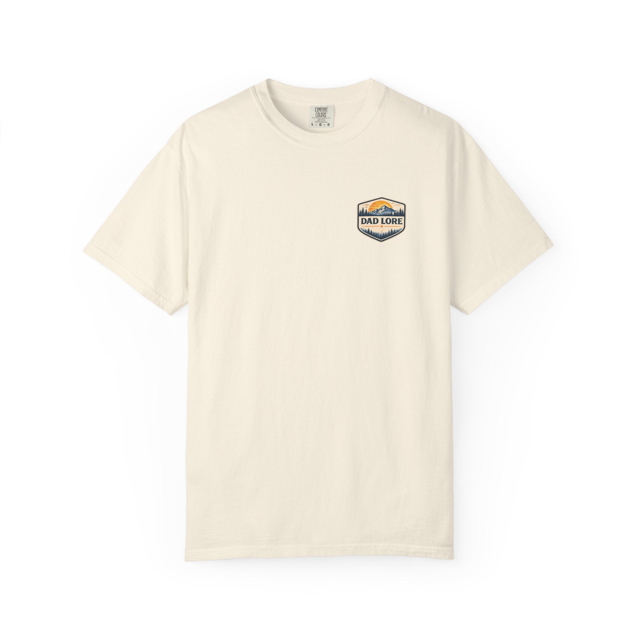 Retro Skier Graphic Tee - Dad Lore Patch Printify