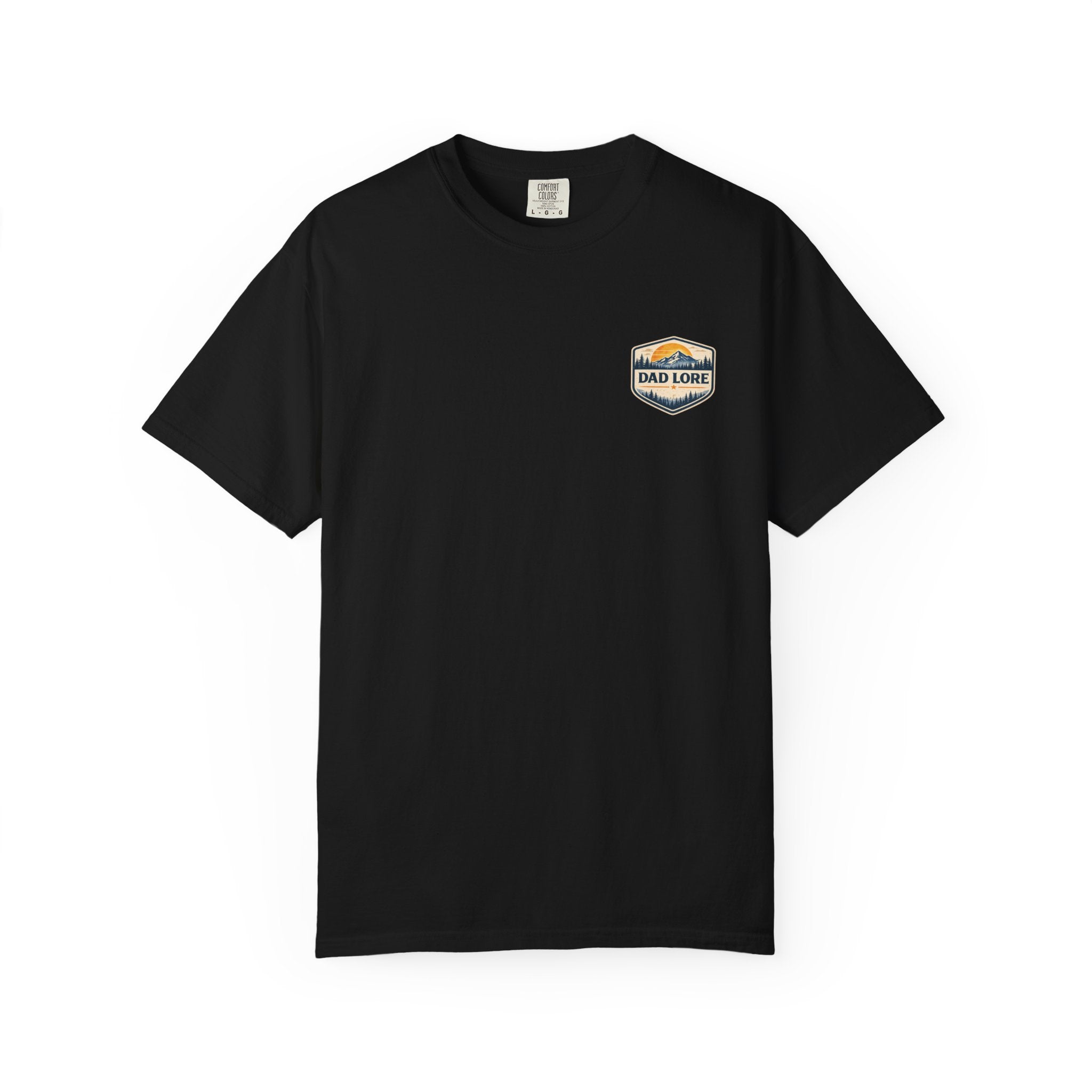 Retro Snowmobile Graphic Tee - Dad Lore Patch Printify
