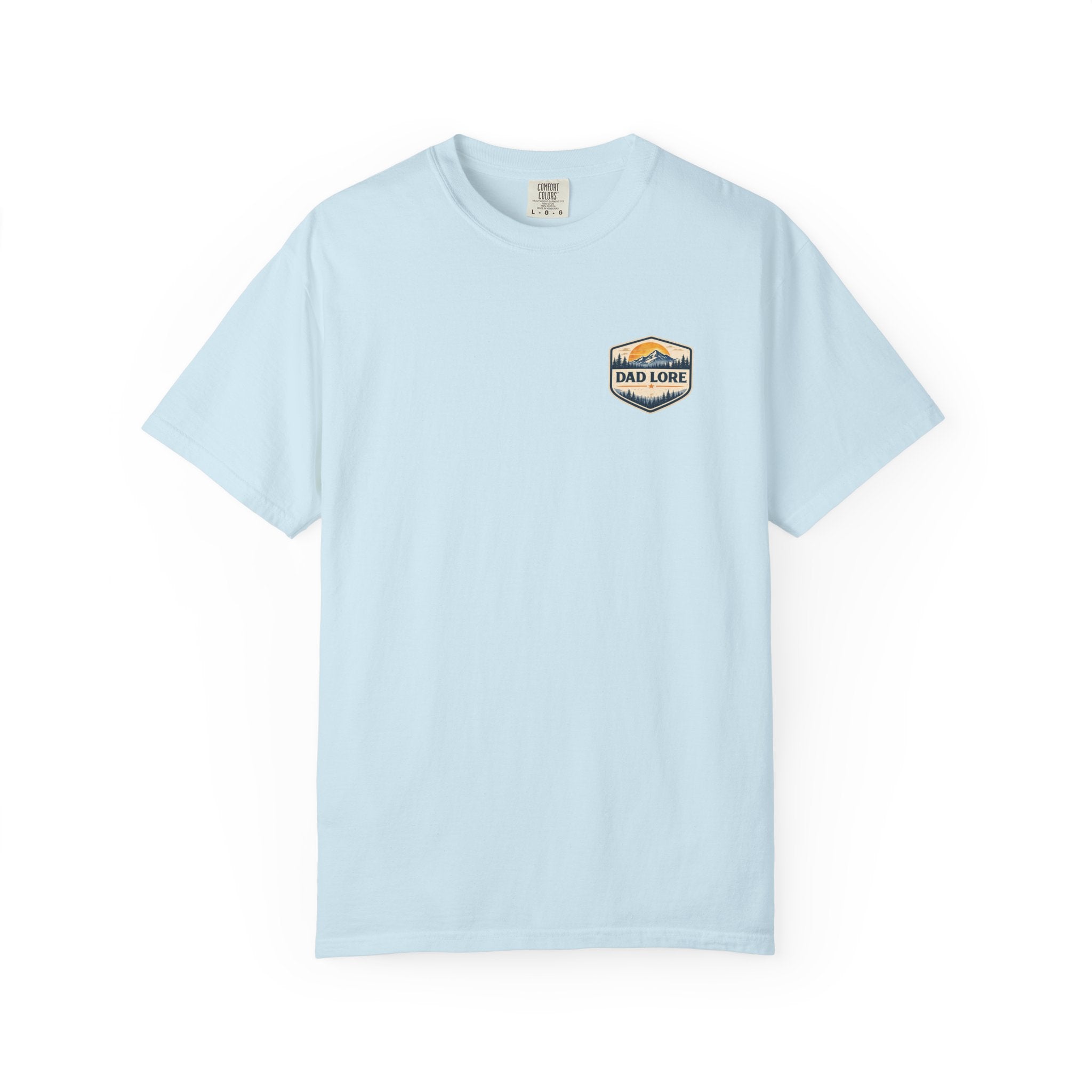 Retro Skier Graphic Tee - Dad Lore Patch Printify